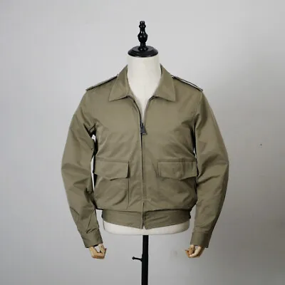 Mens US Army Military Jackets Slim Fit Flight Bomber Jacket Casual Short Coats • $99.98