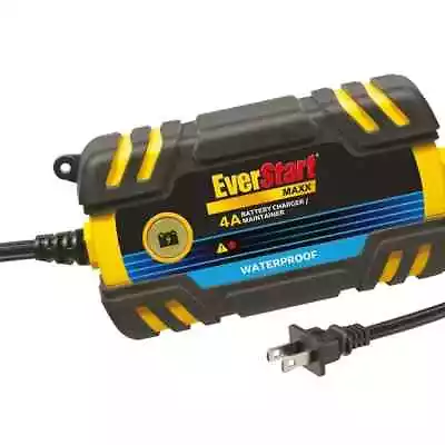 Everstart Maxx 4 Amp Waterproof 12v Automotive And Marine Battery Charger (BC4WE • $31.76