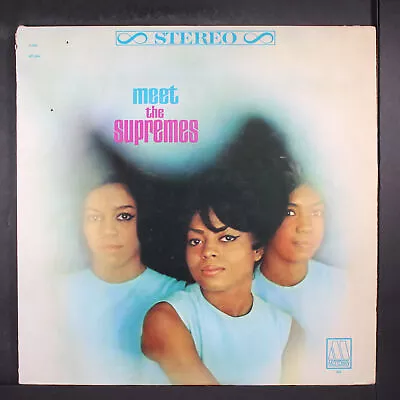 SUPREMES: Meet The Supremes MOTOWN 12  LP 33 RPM • $25