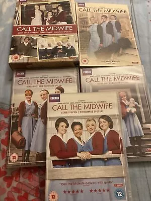 Bundle Of DVD Box Sets Call The Midwife Seasons One To Seven • £17