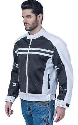 WICKED STOCK Motorcycle Jacket-Summer Motorcycle Jacket-CE Armor  MBJ051 • $49.99