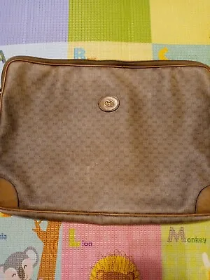 $190 • Buy Gucci Laptop Cases Vintage . Brown .  Pls Look Up Picture Measurement