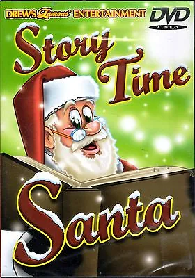 Drew's Famous STORY TIME SANTA: VIRTUAL NIGHT BEFORE CHRISTMAS HOLIDAY TIME DVD! • $10.95