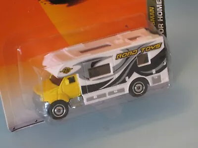 Matchbox Camper Van Caravan Tourer RV Yellow Camping Toy Model Car 70mm Long C • £15.99