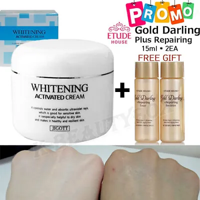 Best Whitening Cream 100g+ETUDE HOUSE Gold Darling Plus Repairing Toner+Emulsion • $15.98