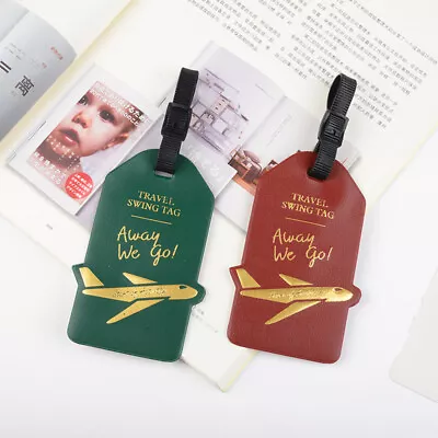 Luggage Tag Portable Baggage Tag Luggage Hanging Label Travel Suitcase Tag • £7.99