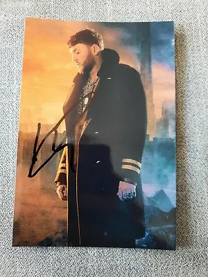 RARE Signed 6x4 James Arthur Music Artist With PROOF • £14.99