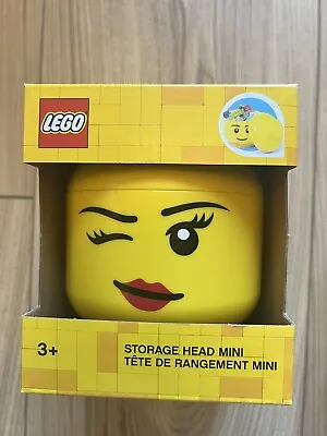 £11.99 • Buy Lego 4033 Mini Storage Head, “Winking Face”. Brand New.