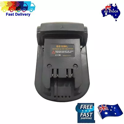 $23.99 • Buy Battery Converter Adapter For Bosch 18V Li-ion Battery To Milwaukee 18V M18tools