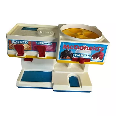 $27.79 • Buy McDonald’s 1988 Playset Beverage Station Fisher Price Soda Fountain Not Complete