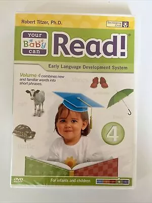 *New Sealed* Your Baby Can Read! - Volume 4 (DVD) Early Learning. All Regions • £7.75