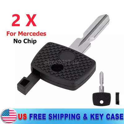 2x Car Ignition Blank Key Blade Replacement For Mercedes-Benz S D SE SL Series • $10.39