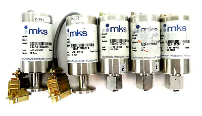 MKS Instruments 722A Baratron Pressure Transducer Reseller Lot Of 5 Working • $1361.23