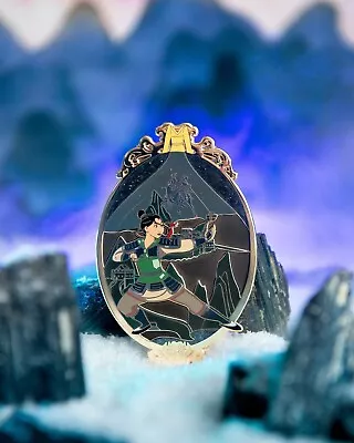 Mulan & Li Shang Fight Scene Disney Fantasy Pin Princess Mosaics LE 30 C Grades • $35