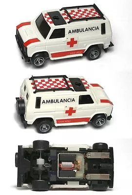 1980 Ideal Rare To See Ambulance Van Truck Slot Car Unused Majorette Chassis A++ • $59.99