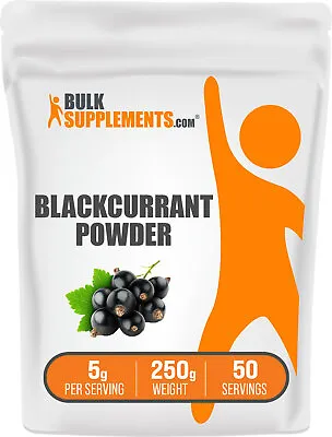 BulkSupplements Blackcurrant Powder - 5 Grams Per Serving - Vitamin C Boost • $14.96