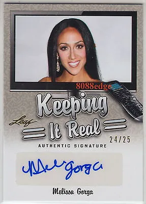 2014 Pop Century Keeping It Real Auto: Melissa Gorga #24/25 Autograph Housewives • $19.23