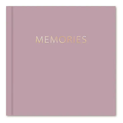 £8.95 • Buy Pastel Pink Memories Photo Album Holds 200  4  X 6  Slip In Family Photographs