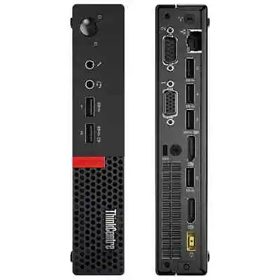 CHEAP FAST Lenovo Tiny Mini Computer QUAD CORE I7 Desktop PC 32GB/1TB SSD WIN11 • £89.99