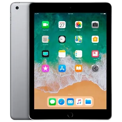 Apple IPad 6 6th Generation 9.7 Inch Wifi Only Tablet 32GB 128GB 2018 Model No W • $59.99