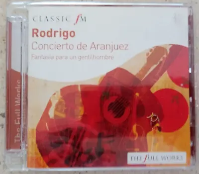£3.10 • Buy Rodrigo: Concierto De Aranjuez By Carlos Bonell (CD, 1995)