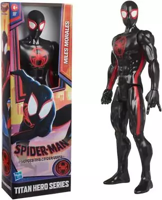 Marvel Spiderman Miles Morales Toy 12  Action Figure Across Spider Verse Age 4+ • £22.49