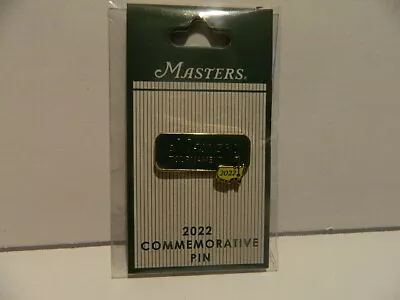 2022 Masters Single Commemorative Pin Brand New From Augusta Shop Authentic • $19.50