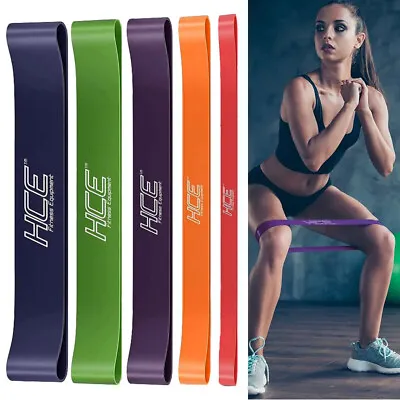 $59.99 • Buy Resistance Bands Power Heavy Strength Exercise Fitness Gym Crossfit Yoga