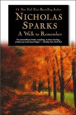 A Walk To Remember - Paperback By Sparks Nicholas - GOOD • $3.73