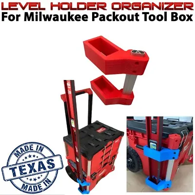 Level Holder Organizer Compatible With Milwaukee Packout Tool Box Heavy Duty • $24.95