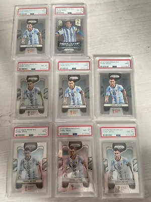 Lionel Messi PSA Football Card Collection Graded Lot  • £300