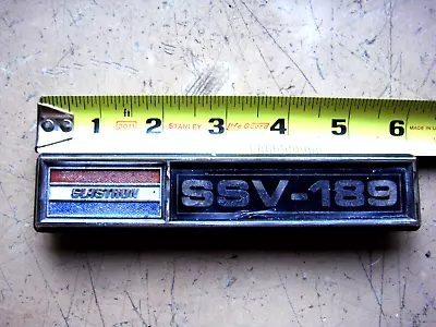 Vintage Glastron SSV-189 Boat Emblem Badge 6   Name Plate • $75