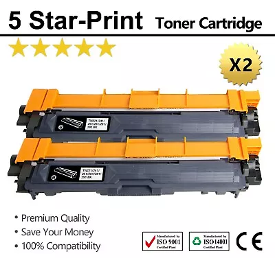 2x Toner TN251 TN255 For Brother MFC-9140CDN MFC-9335CDW MFC-9340CDW HL-3150CDN • $55.99