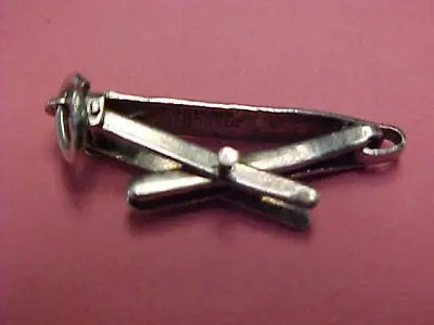 Charm-Sterling-Vintage Moveable Ironing Board Legs Drop   15823C • $40.45