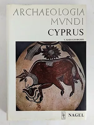 Archaeologia Mundi Cyprus By Vassos Karageorghis 1968 Nagel Hardcover • $20