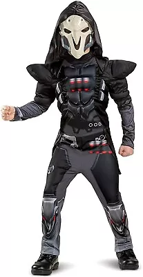 Disguise Overwatch Reaper Classic Muscle Costume Black Small (4-6)   #29530 • $42.71