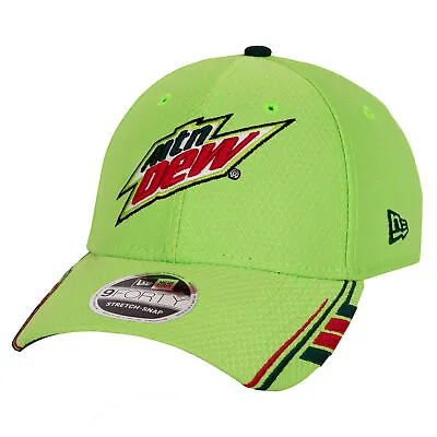 Mountain Dew Chase Elliott NASCAR New Era 9Forty Adjustable Hat Green • $44.98