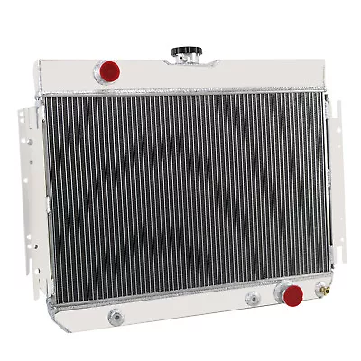 4 Row Aluminum Radiator Fit 63-68 65 66 Chevrolet Bel Air Sedan/Impala AT/MT AUS • $299