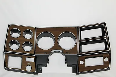 NEW 75-80 Chevrolet GMC Pickup Truck Wood Grain Dash Bezel Gauge Cluster Cover • $184