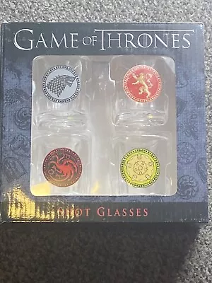 GAME OF THRONES Shot Glasses New Thrones Game Vodka • £24.38