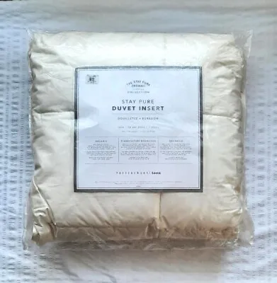 Pottery Barn Teen Stay Pure ORGANIC Duvet Insert Twin New • $99.95