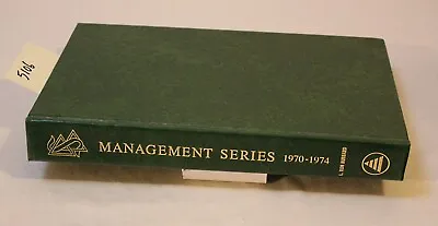Management Series Vol. 1970 - 1974 - By L. Ron Hubbard - Published 1976 • $39.99