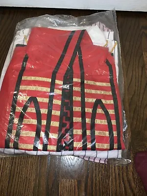 Adult Men's Aladdin Disney Costume Size Medium M 3 Piece Shirt Vest Pants • $43.99