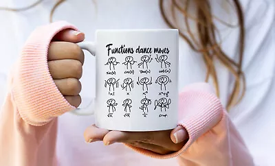 Moony Mug Mathematical Function Dance Moves Mug  Education Math Teacher • £8