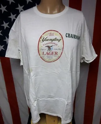 YUENGLING LAGER Beat-up Tee XL Pennsylvania Beer T Shirt Brewery Chairman OLPH • $11.99