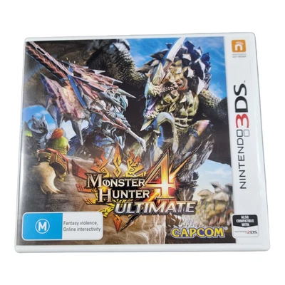 $39.90 • Buy Monster Hunter 4 Ultimate - Nintendo 3DS Game - PAL - AUS - VGC