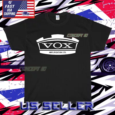 Hot Shirt Vox Amplifiers Amps Logo T-shirt Unisex Tee Funny Usa Size S-5xl • $20.99