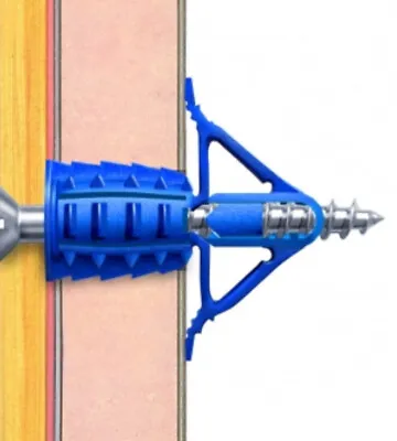 Cavity Hollow Wall Plugs Plasterboard Fixings Plasplug Heavy Duty • £4.69