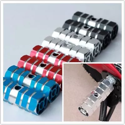 Brand New Aluminum  3/8  Multi-color Foot Pegs Axle For BMX Bike Bicycle #Dd13 • $6.95