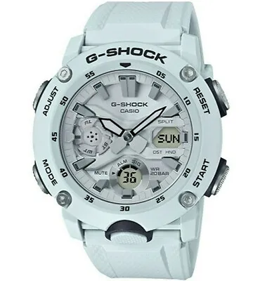 Casio G-Shock Analogue/Digital Carbon Core Guard White Men's Watch GA2000S-7A... • $189